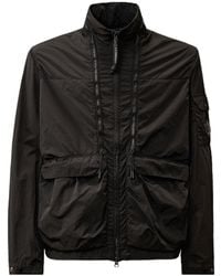 C.P. Company - Chrome-R Lens-Detail Hooded Jacket - Lyst