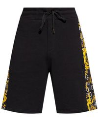 Versace Jeans Couture - Couture Drawstring Bermuda Shorts - Lyst