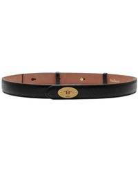 Mulberry - Logo-Engraved Belt - Lyst