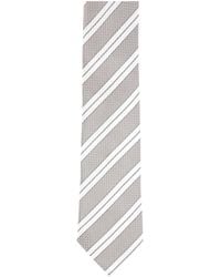 ZEGNA - Textured Striped Tie - Lyst
