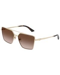 Jimmy Choo - Eyewear Square Frame Sunglasses - Lyst