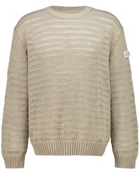 MM6 by Maison Margiela - Striped Knitted Jumper - Lyst