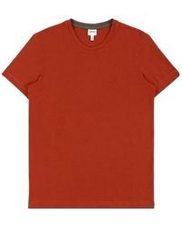 Armani Collezioni - Round-Necked T-Shirt - Lyst