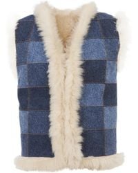 Chloé - Chloé Reversible Sleeveless Jacket - Lyst
