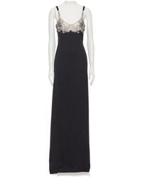 Valentino - Embellished Sleeveless Dress - Lyst