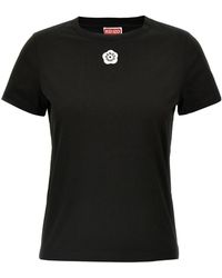 KENZO - Boke Flower 2.0 Embroidered Crewneck T-Shirt - Lyst