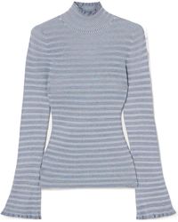Proenza Schouler - Ribbed-Knit Turtleneck Sweater - Lyst