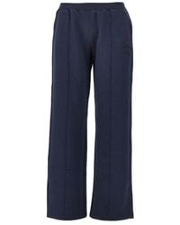 Emporio Armani - Logo-Embroidered Track Pants - Lyst