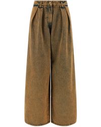 Alanui - Den Wideleg Pleated Trousers - Lyst