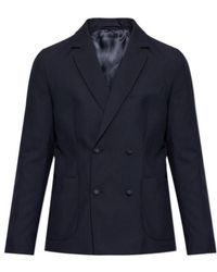 Officine Generale - Double-Breasted Blazer - Lyst