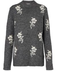 Jil Sander - Intarsia Alpaca And Wool-Blend Sweater - Lyst