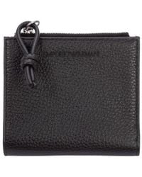 Emporio Armani - Logo Detailed Wallet - Lyst