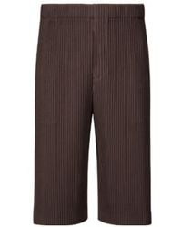 Homme Plissé Issey Miyake - Homme Plissé Issey Miyake Wear Or Wrap Shorts - Lyst