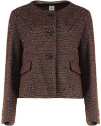 Aspesi - Short Buttoned Jacket - Lyst
