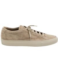 Common Projects - Achilles Premium Low-Top Sneakers - Lyst
