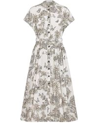 Dior - Iviera Mid-Length Shirtdress - Lyst