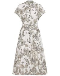 Dior - Iviera Mid-Length Shirtdress - Lyst