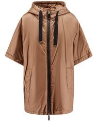 Max Mara - The Cube Greenci Zip-Up Padded Cape - Lyst