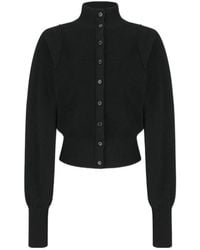 Amomento - Button-Front Knit Cardigan - Lyst