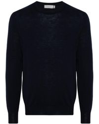 Canali - Crew-Neck Merino Jumper - Lyst