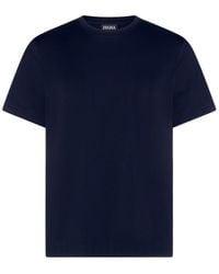ZEGNA - Short-Sleeved Crewneck T-Shirt - Lyst
