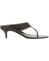 Magda Butrym - Thong Mule Heeled Sandals - Lyst