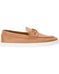 Christian Louboutin - Lapel Detail Loafers - Lyst