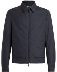 ZEGNA - Leggerissimo Zipped Shirt Jacket - Lyst