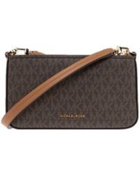 MICHAEL Michael Kors - Monogram Chain Shoulder Bag - Lyst