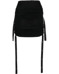 Dion Lee - Doric Ruched Midi Skirt - Lyst
