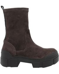 Vic Matié - Zippered Ankle Boots - Lyst