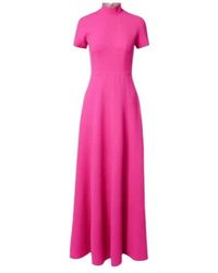 Emilia Wickstead - Malinda Wool Crepe Gown - Lyst