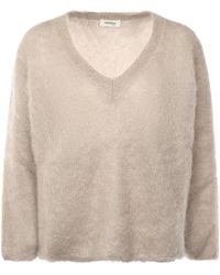 Ottod'Ame - Ottod'Ame Mohair V-Neck Knitwear - Lyst