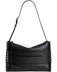 JW Anderson - Stitched-Edge Leather Shoulder Bag - Lyst