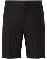 Fendi - Ff Jacquard Bermudas Shorts - Lyst