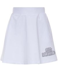 Moschino - Logo Details Skirt - Lyst