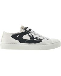 Vivienne Westwood - Lace-Up Low-Top Sneakers - Lyst