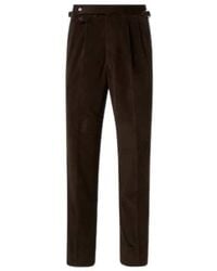 dunhill - Cotton And Cashmere Corduroy Straight Pants - Lyst