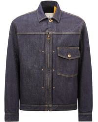 Moncler - X Mercedes-Benz By Nigo Nepit Denim Jacket - Lyst