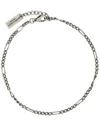 Saint Laurent - Figaro Chain Bracelet - Lyst