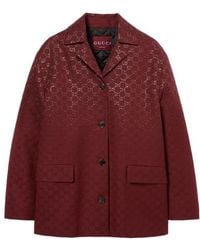 Gucci - Gg Embellished Padded Jacket - Lyst