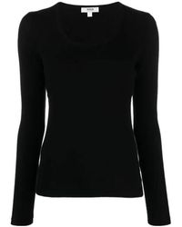 Agolde - Scoop-Neck Lyocell-Blend Jumper - Lyst