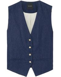 Goldsign - Dark Denim Jacket - Lyst