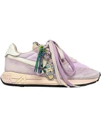 Autry - Reelwind Super Vintage Lace-Up Sneakers - Lyst