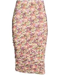 Isabel Marant - Flower-Printed Asymmetrical Skirt - Lyst