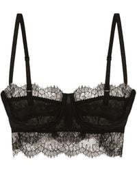 Dolce & Gabbana - Lace Bralette - Lyst