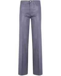L'Agence - Belt-Loop Jeans - Lyst