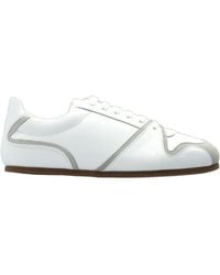 Moschino - Round Toe Low-Top Sneakers - Lyst