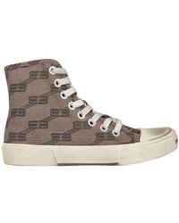 Balenciaga - Logo Lacing High-Top Casual Shoes - Lyst