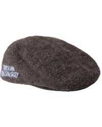 Ruslan Baginskiy - Embroidered Wool-Blend Flat Cap - Lyst